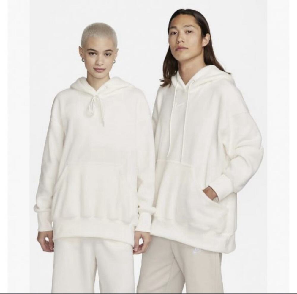 NIKE NSW Sportswear Essentials DX6420-133 Oversized Plush Hoodie Sweatshirt 2X